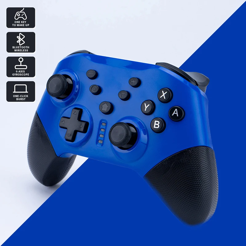 6-Axis Blue-Tooth Controller For Nintendo Switch Lite Gamepad Video Game Usb Joystick Wireless Switch Pro