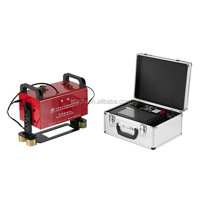 KT-PB series handheld pneumatic dot pin marking machine chassis number letters metal engraving machinery