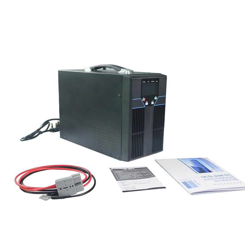 Great Quality Uninterrupted Power Supply 1kVA 800W UPS with LCD Display for Emergency Back up Power Supply