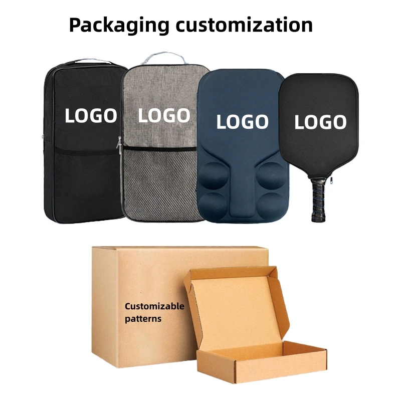 Custom Honeycomb USAPA Approved Carbon fiber pickleball paddle OEM pickleball racket fabric carbon fiber pickleball paddle