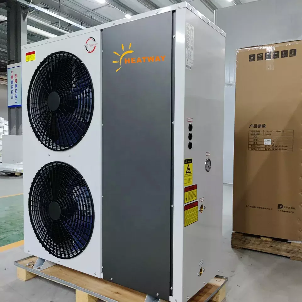 75C air source heat pump 18KW 22KW R290 inverter heat pump water heater wifi control heating