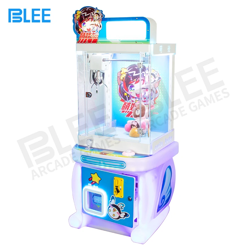 Wholesale Arcade Mini Prizes Gift Game Machine Coin Operated Kids claw crane machine