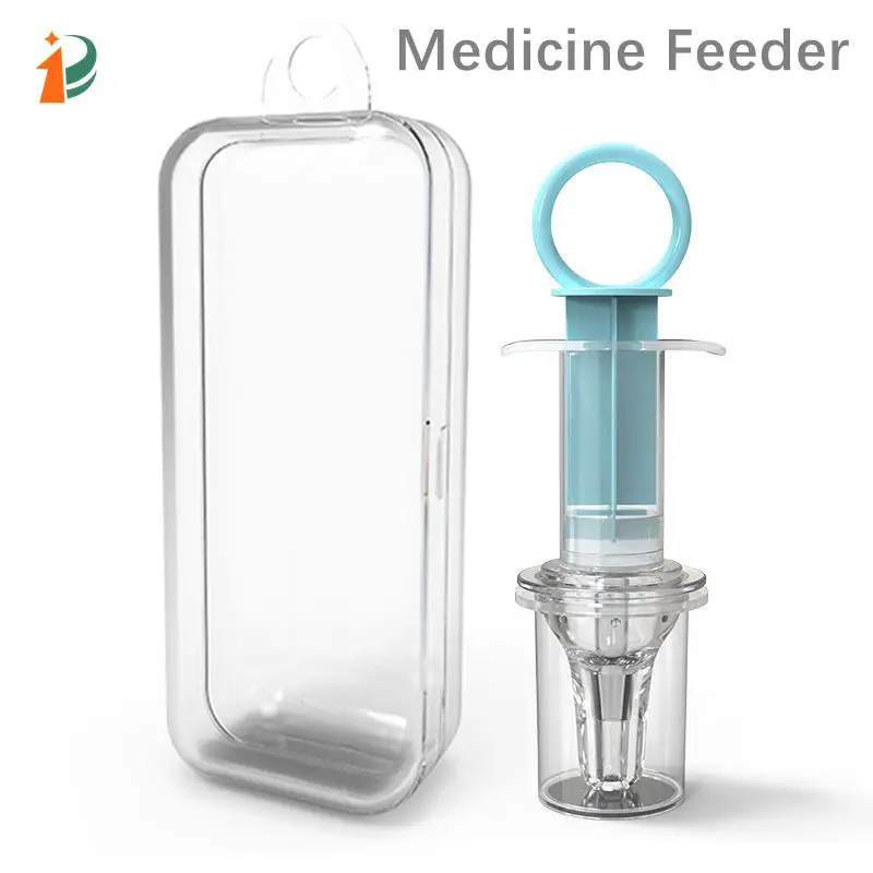 Medicine Dispenser With Oral Syringe,Pediatricians Tested Paci-oral Liquid Feeder,Baby Oral Medicine Feeder With Pacifier Head