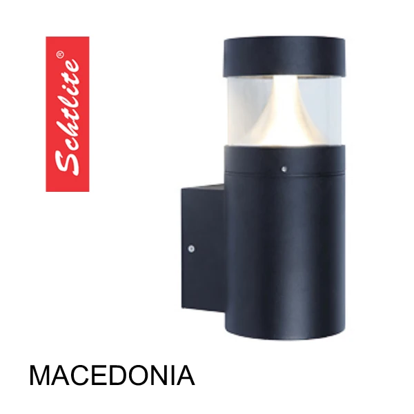 
MACEDONIA 7 Courtyard Aluminium circular IP65 Waterproof Outdoor Post Garden Lawn Light 