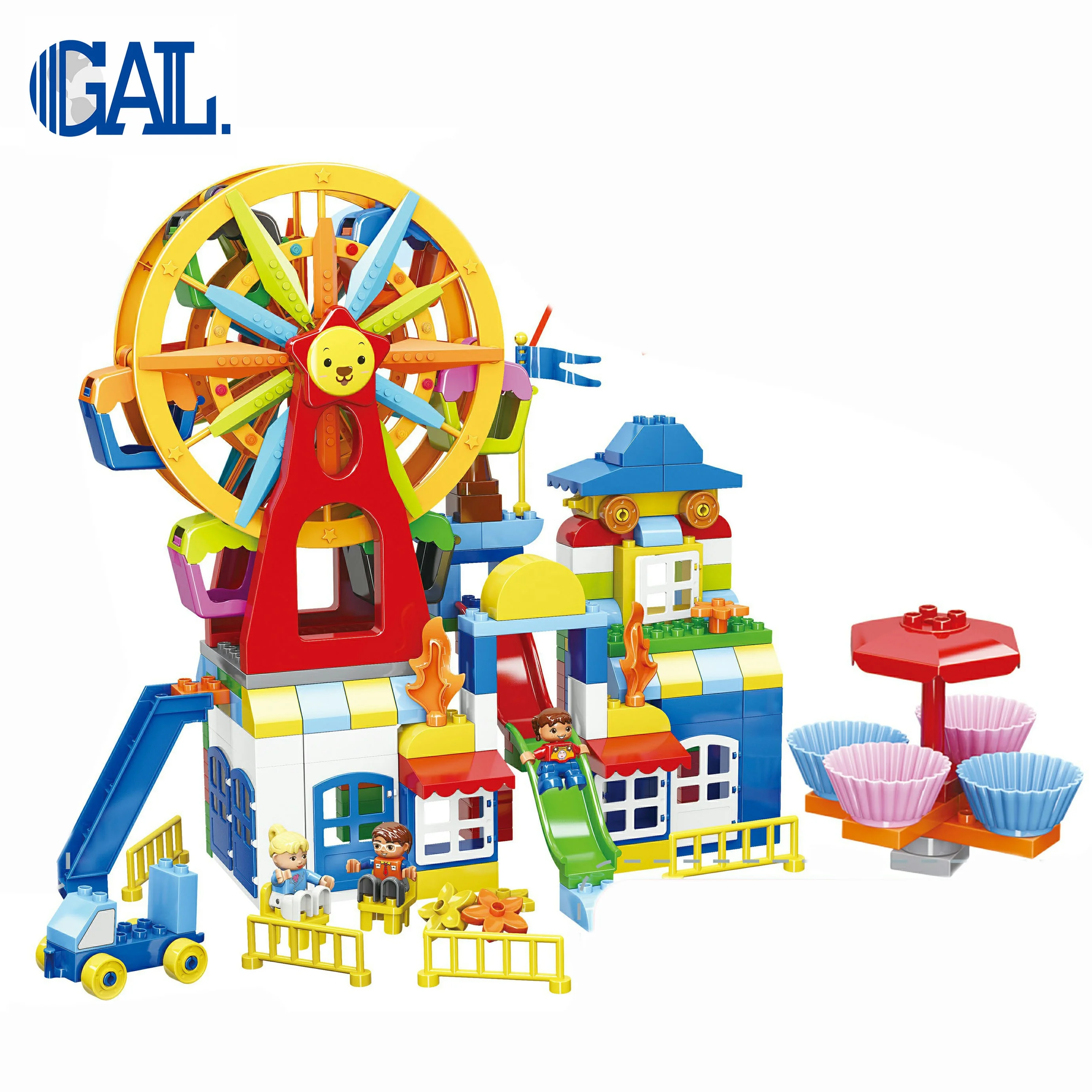 Fashion toy plastic building block Ferris wheel  good quality toys for kids