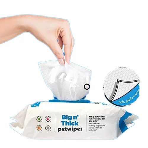 Custom Private Label Pet Daily Cleaning&Grooming Wet Wipes Paws Body Butt Clean Pet Wipes For Cats and Dogs