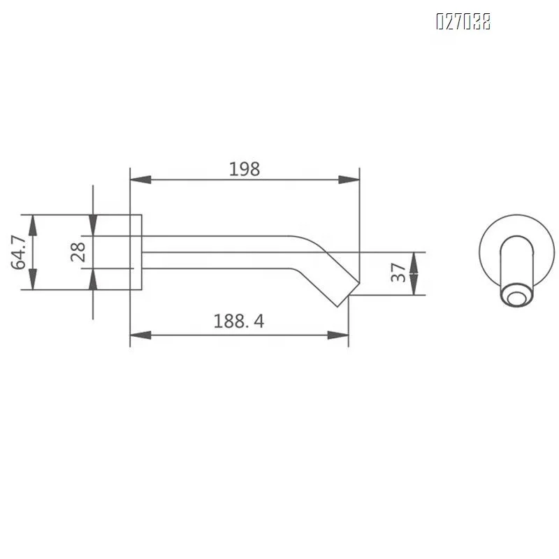 Durable Automatic Smart Tap Water Sensor Wash Basin Mixer Sensor Water Saving Tap