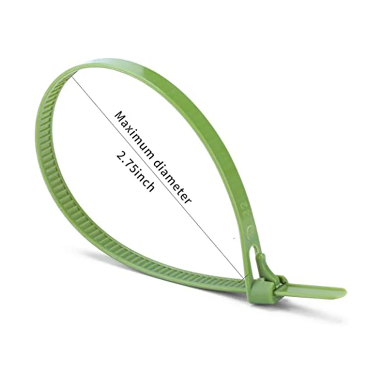 4.8x250mm Cable tie reusable plastic tie adjustable zip ties nylon66