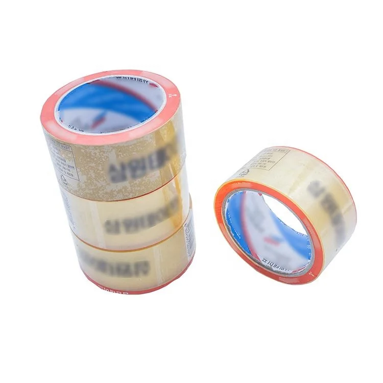 Single Sided Decorative Low Price Bopp Film Tape Carton Sealing Bopp Adhesive Tape