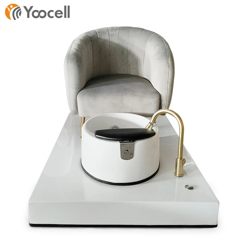  Yoocell эксклюзивная новинка горячая Распродажа модель для маникюрного салона без трубопровода джакузи педикюр спа-стул косметологический
