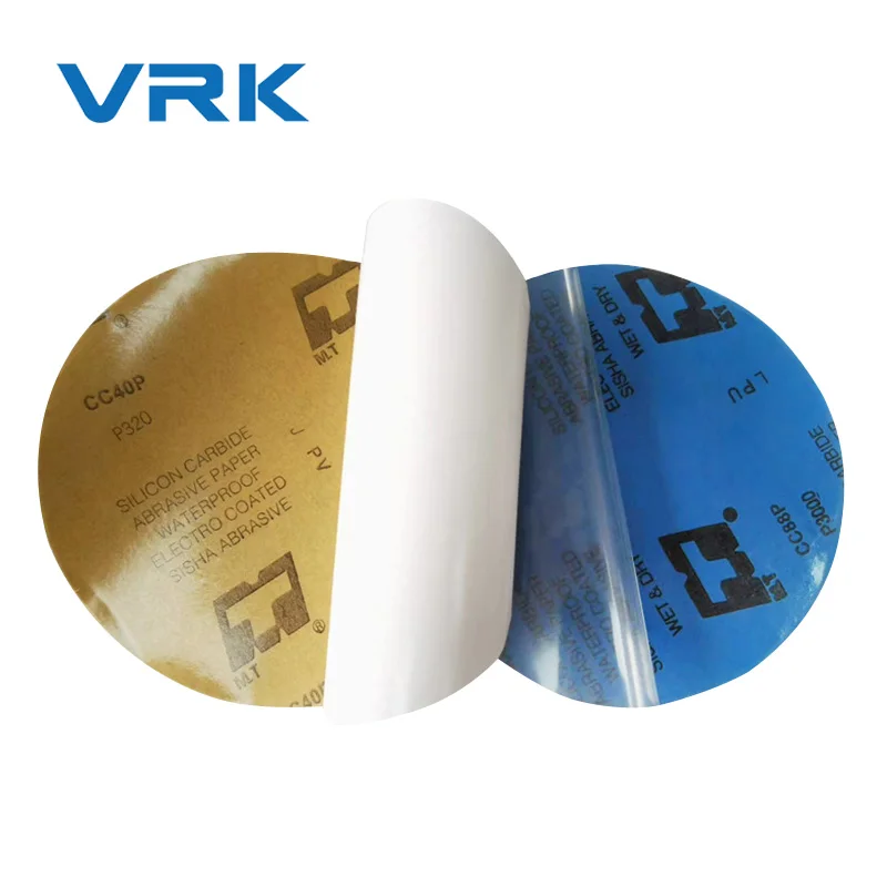 8inch 400 grid sand disc anti clogging polishing metal self adhesive sandpaper pad wet or dry using sanding disc