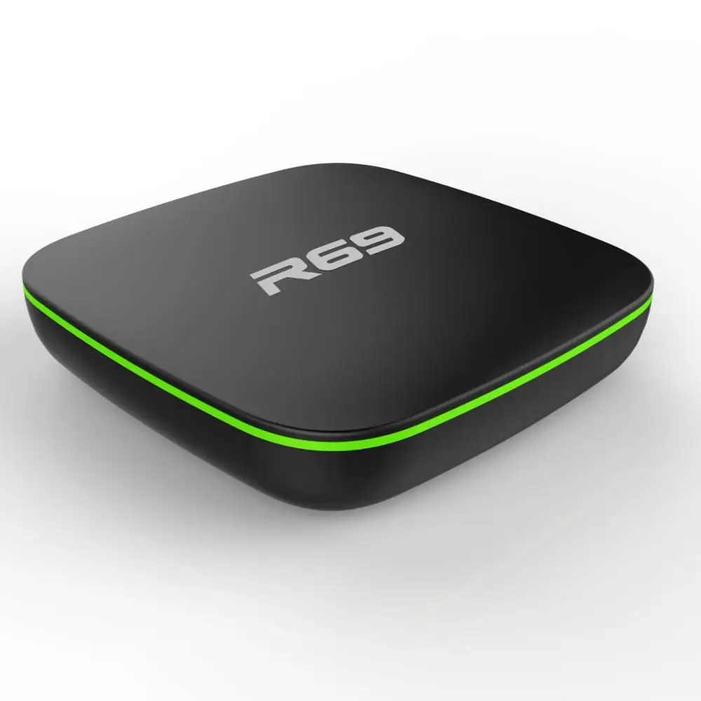 Factory Finely processed allwinner H3 1GB 8GB or 2GB 16GB android 4k tv smart box r69