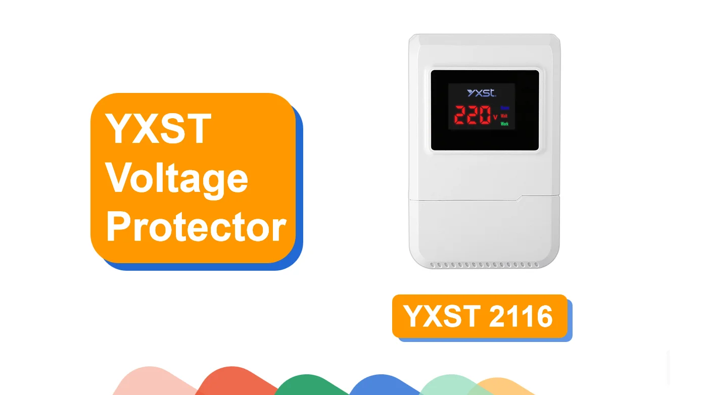 wiring voltage protector 220v For Home TV Guard Fridge Guard of over under adjustable Voltage Protector with digital display