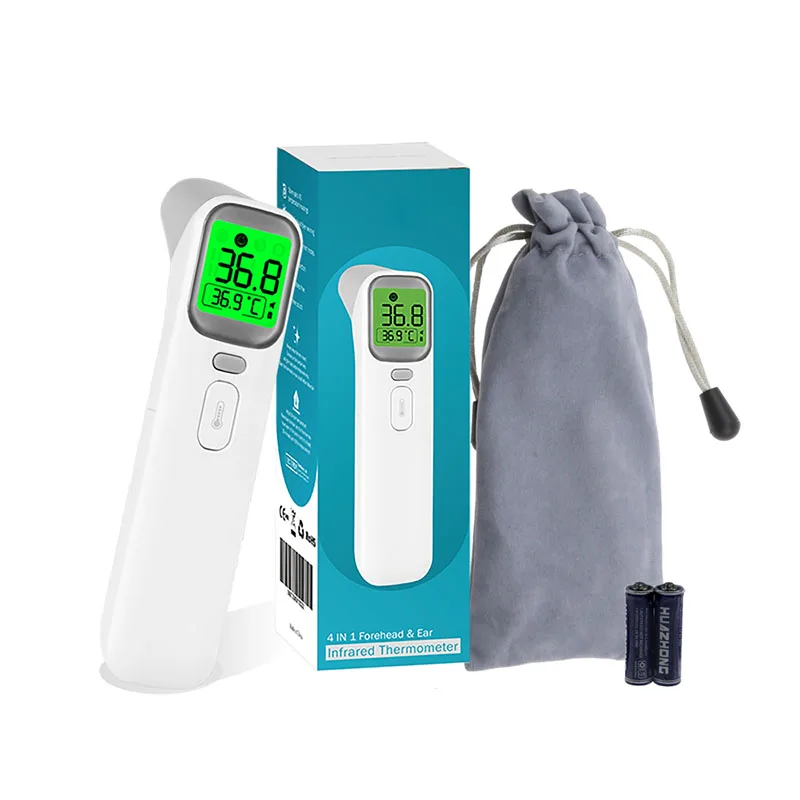CE ISO Approved Medical Termometro Digital Infrared Forehead Ear Thermometer Digital Thermometer Digital Non Contact Thermometer
