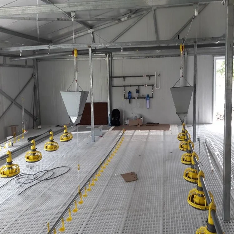 Sandwich panel material prefabricated fast building construction steel poultry house