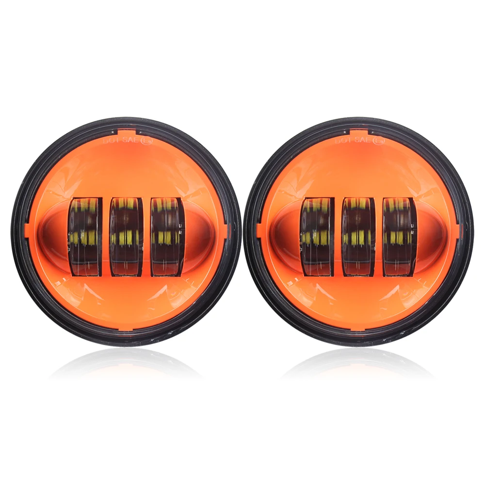 4 1/2 inch Led Fog Driving Lights Round fog lamps Auxiliary Passing Light  for motorcycle fog light system