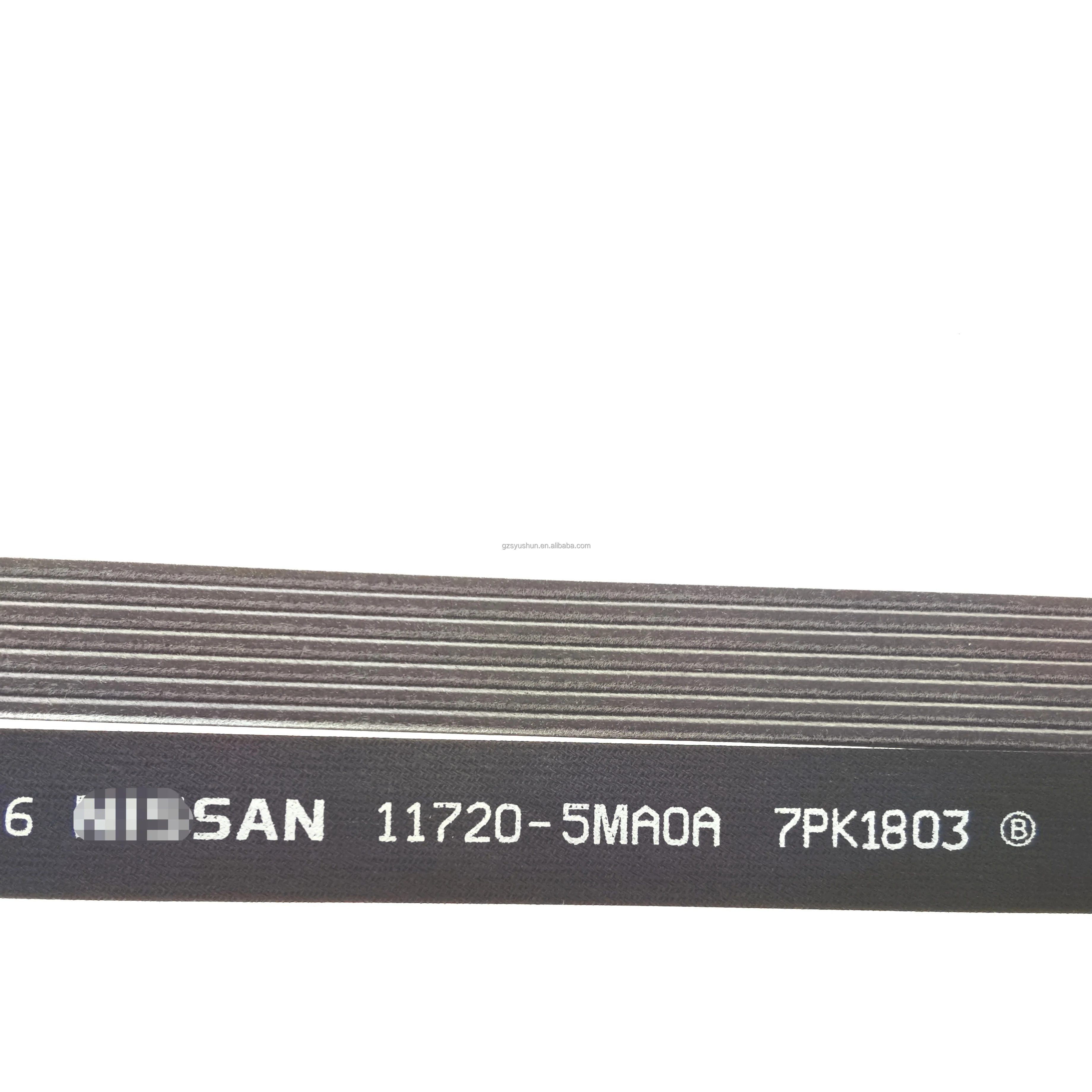Промышленный ребристый ремень pk пояс cr epdm pj pl 7 pk Размер pk ремень для NISSAN 7PK1803 OEM 117201KT0A