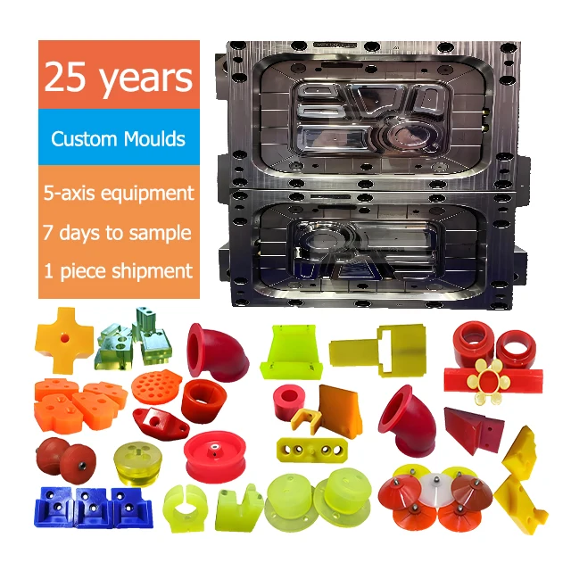 China Manufacturer Custom Plastic Mold Making ABS Injection Molding ABS PA PP Rubber POM stainless steels Injection Mould Parts