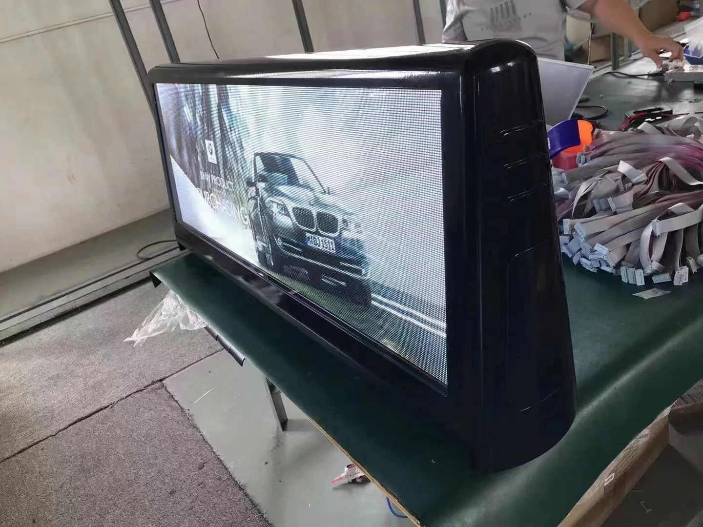 Ph5 Outdoor Full Color Taxi Top Advertising Roof Led Display Sign 3G SMD WIFI wireless programmable Advertising Pantalla led