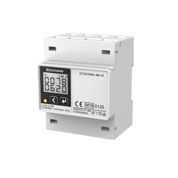 RS485 AC EV зарядное устройство 3 фазовый измеритель энергии умный измеритель кВтч одобренным средним