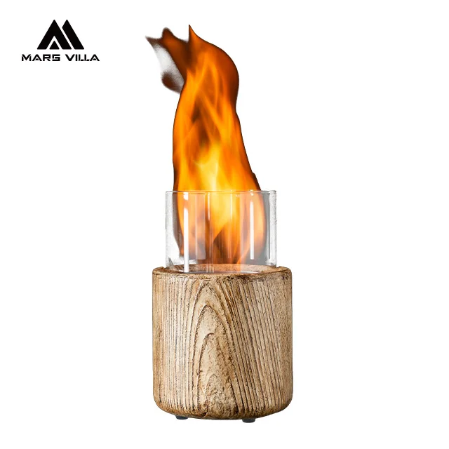 Portable Bio Fuel Fire Heaters Indoor Tabletop Fireplace Ethanol Bowl Alcohol Pits