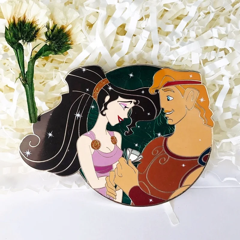 Hot Selling Enamel Pin  Custom Badges No Minimum Metal Logo Enamel Glitter Pin Custom 1.5 Inch Lapel Pins For Souvenir