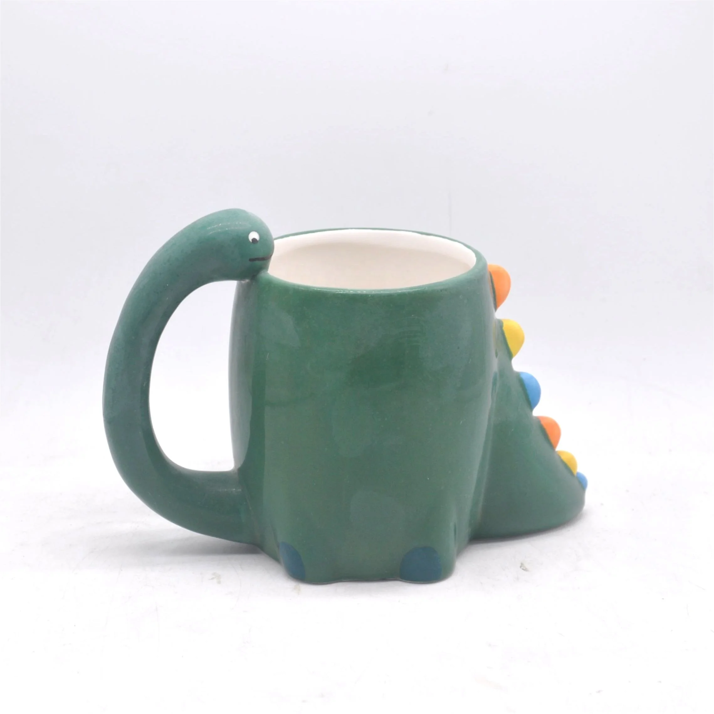 Wholesale 3D Ceramic Cat Mug - Dolomite Stoneware with Hand-painted Design & Customizable Grip