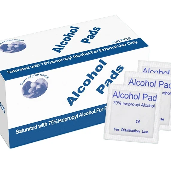 Manufacture Surgical Skin Prep Foam Antiseptic Sterile Medical Ipa Sponge Isopropyl Alcohol Stick Swab White Accessories