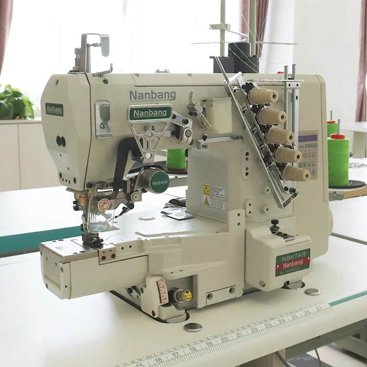 Flat Bed Sewing Machine With Left Cutter
