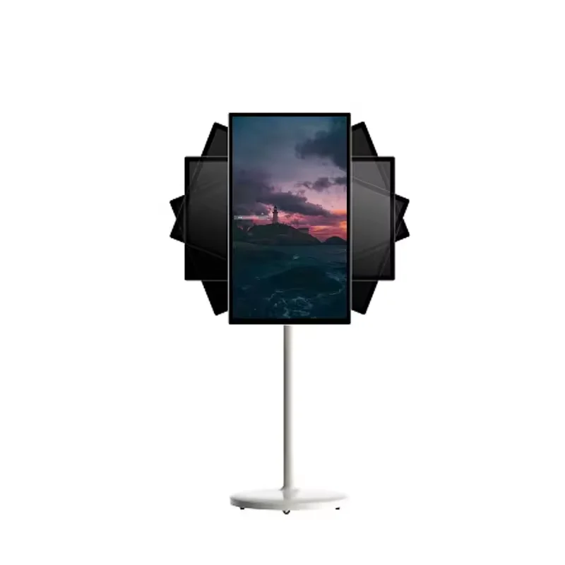 32 Inch Battery-power Android Tv In-cell Touch Screen For Fitness Classes Video Calls Gaming Gym Removable Smart Tv