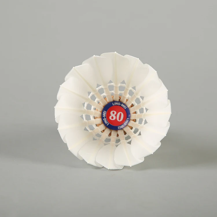 2023 брендовые Шаттлы высокого уровня для бадминтона Ling-mei Воланы Lingmei перо воланчик гусиное мяч бутерброд