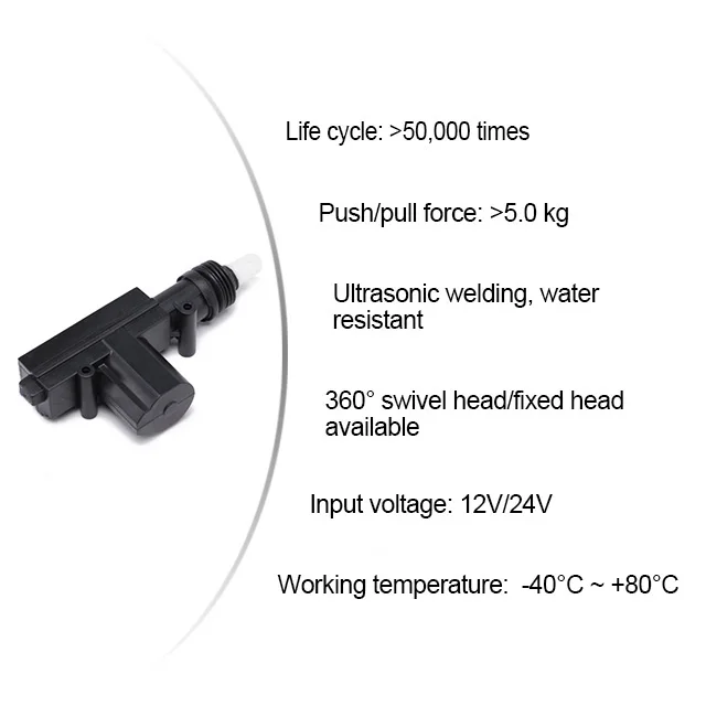 Universal Oe Quality Central Door Lock System 24v 12v Strong Power Car Central Locking System Universal