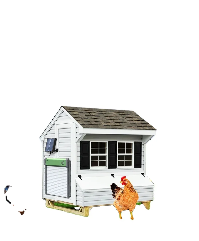 Nice HHD Automatic Chicken Coop Door with Timer Automatic Chicken House Door High Quality And Practical Chicken Pets Dog Cages Door