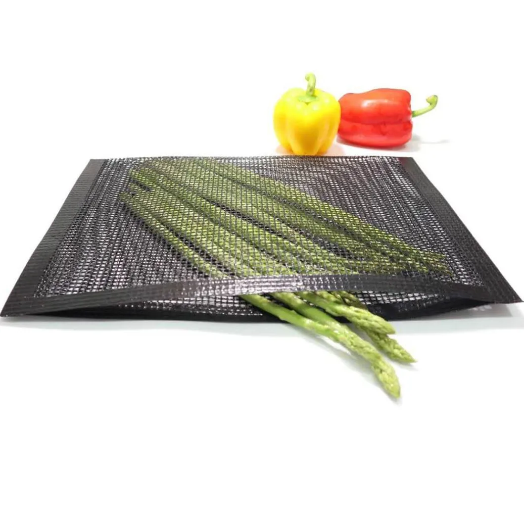 Высококачественный антипригарный сетчатый мешок для барбекю для гриля