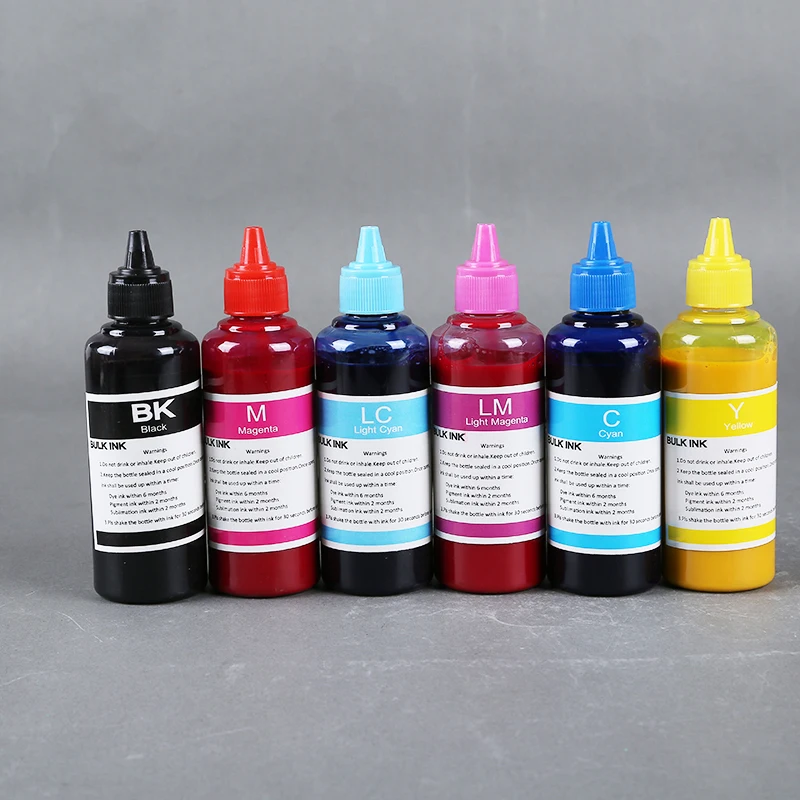 Sublimation Ink Printing Inks 100ML 500ML 1000ML Bulk UV Dye Ink For Epson Inkje