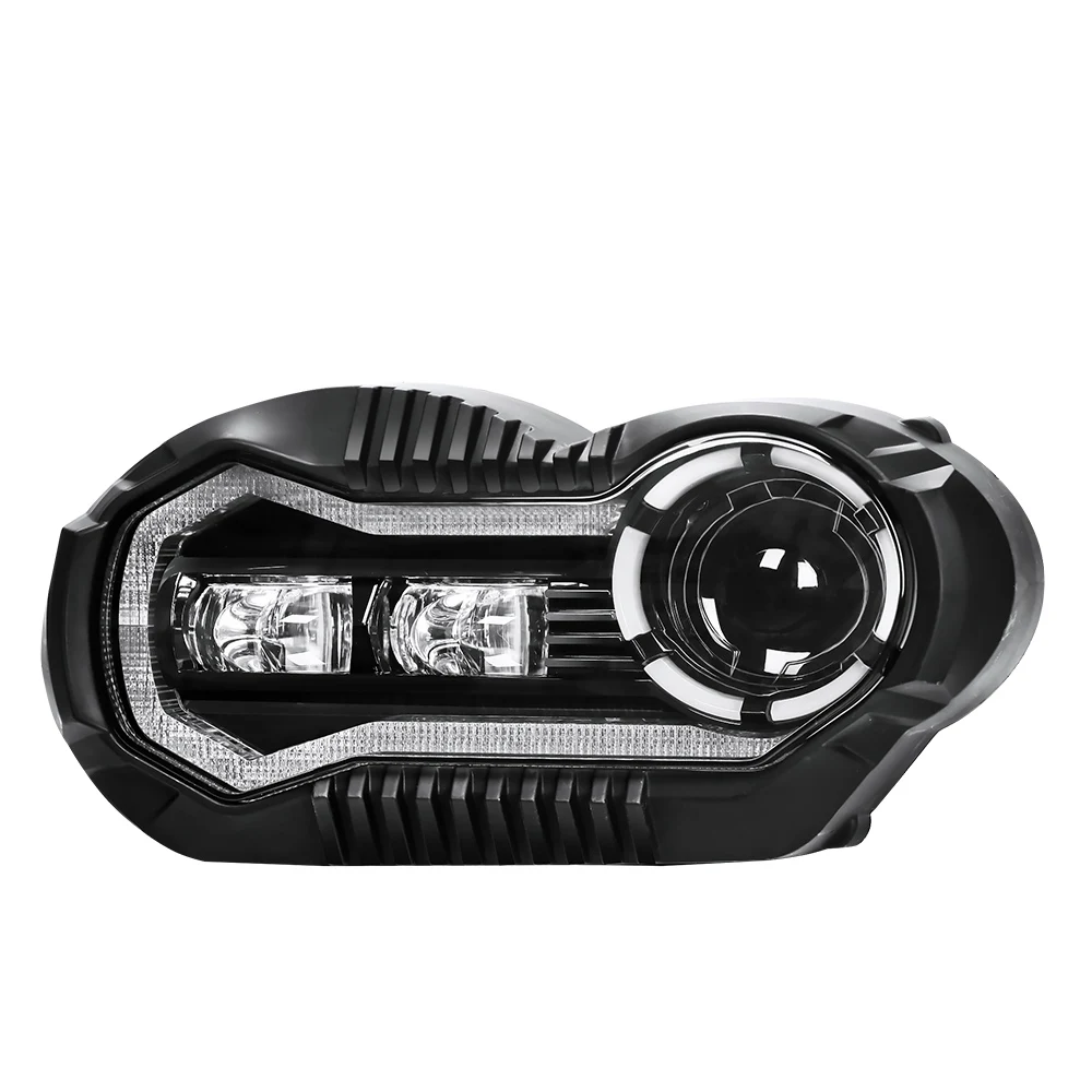farol de led Loyo Unique Design Motorcycle Led headlight r1200gs With High Low Beams Built-In Emc For Bmw headlight 1200gs