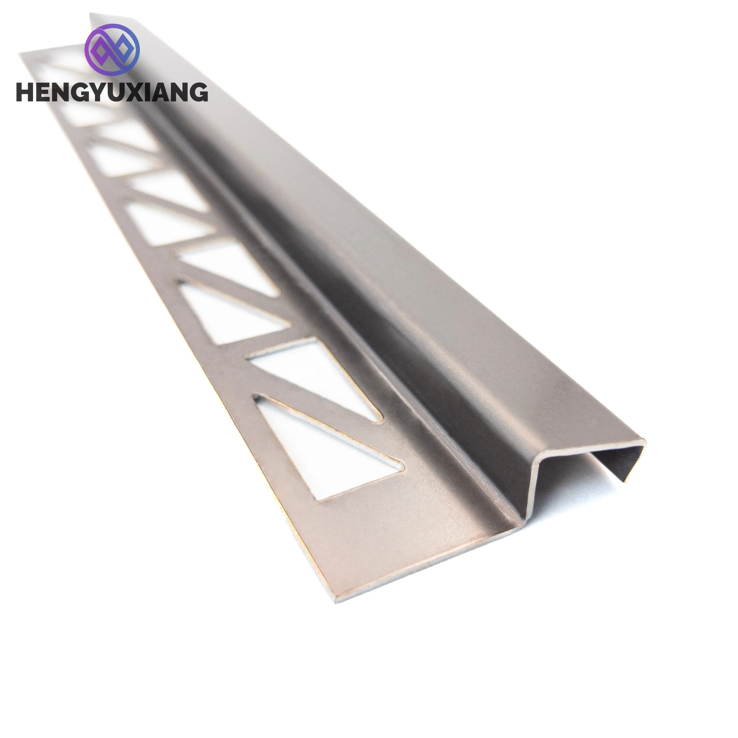 Factory Directly Stainless Steel 304 Floor Tile Trim Tile To Carpet Transition For Floors And Carpets