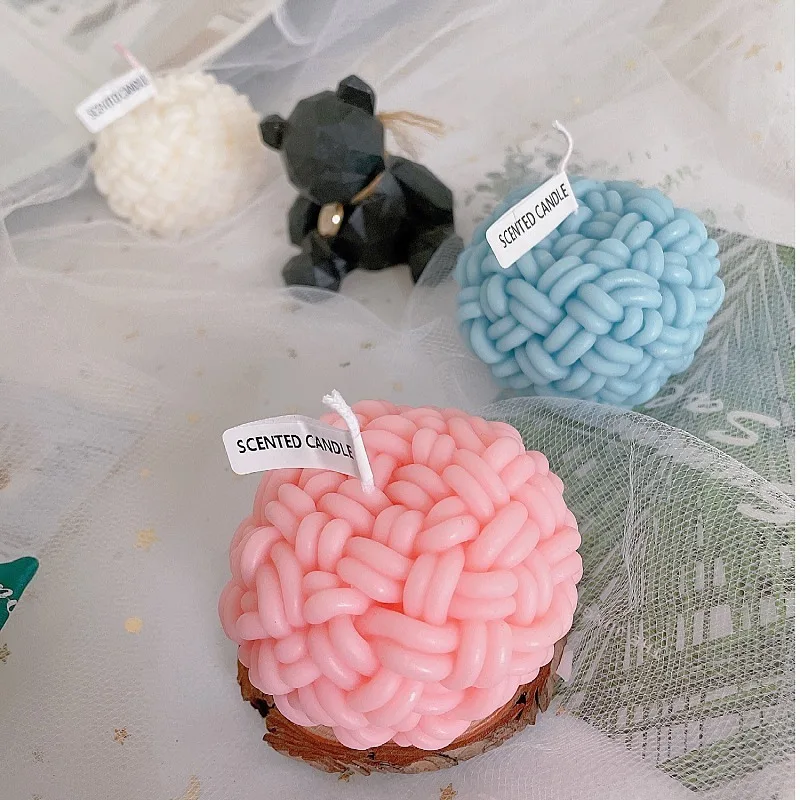 Cute creative bubble surface shape soy wax scented candle,home decoration Living room decoration scented candles