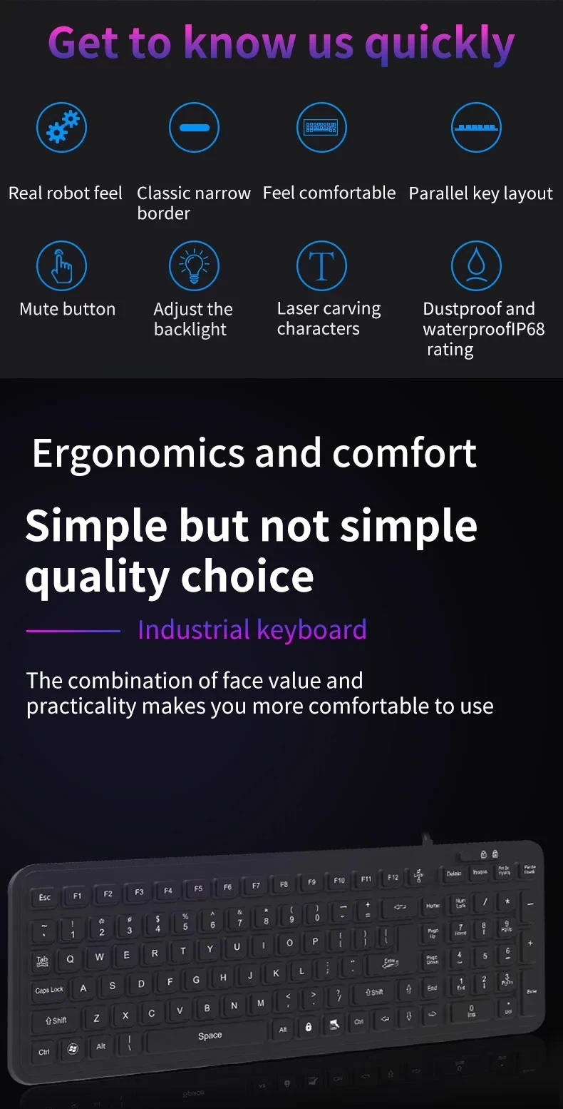 2021 New Product Keyboard Manufacturer Oem/ Odm Usb Port Flexible Cable Wireless Numeric Keyboard