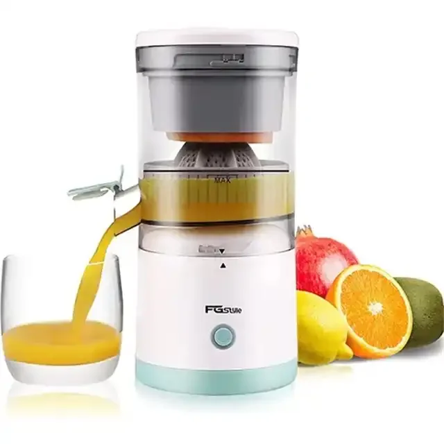 Portable Rechargeable juices Automatic Mixing Juicer Low Noise Small Home Juice Machine with USB Power Source