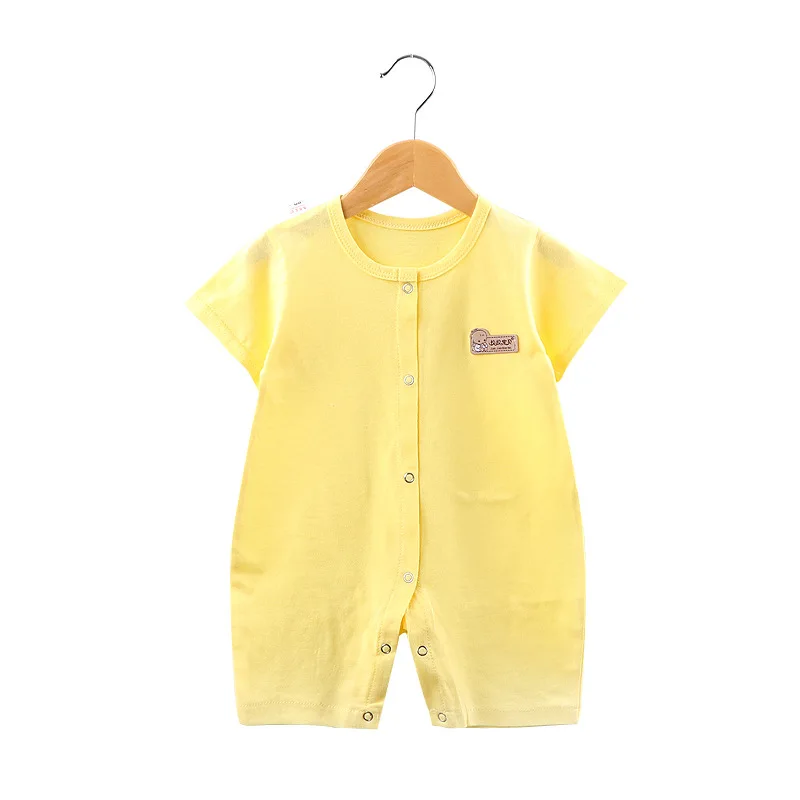 
OEM Service Manufacture Baby Newborn Clothes Onesie White Cotton Custom Printed Plain Baby Romper 