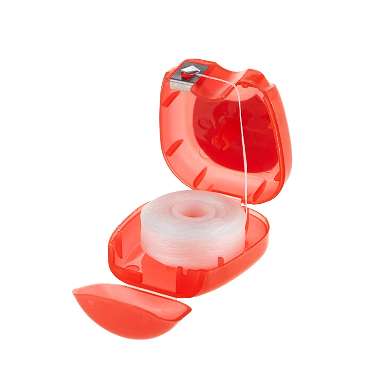 High Quality 25/50M Dental Floss Waxed Mint Flavor Nylon Floss