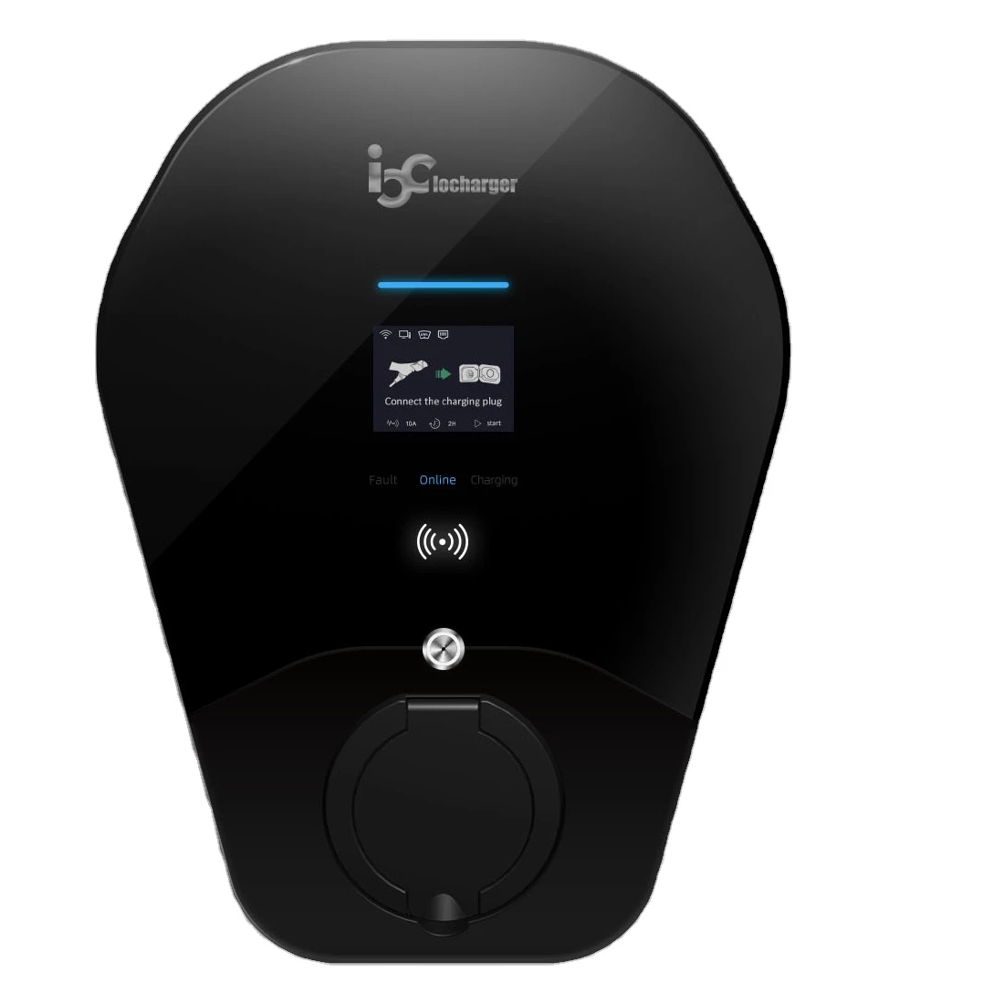  Домашнее зарядное устройство IoCharger настенное 32 А Тип 2 поддержка 4G и Wi-Fi OCPP1.6J Wallbox 22 кВт мини-зарядная станция AC