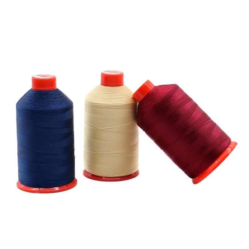 Factory hot sale continuous filament polyester thread 210D/3 bonded Tex 70 filament sewing thread