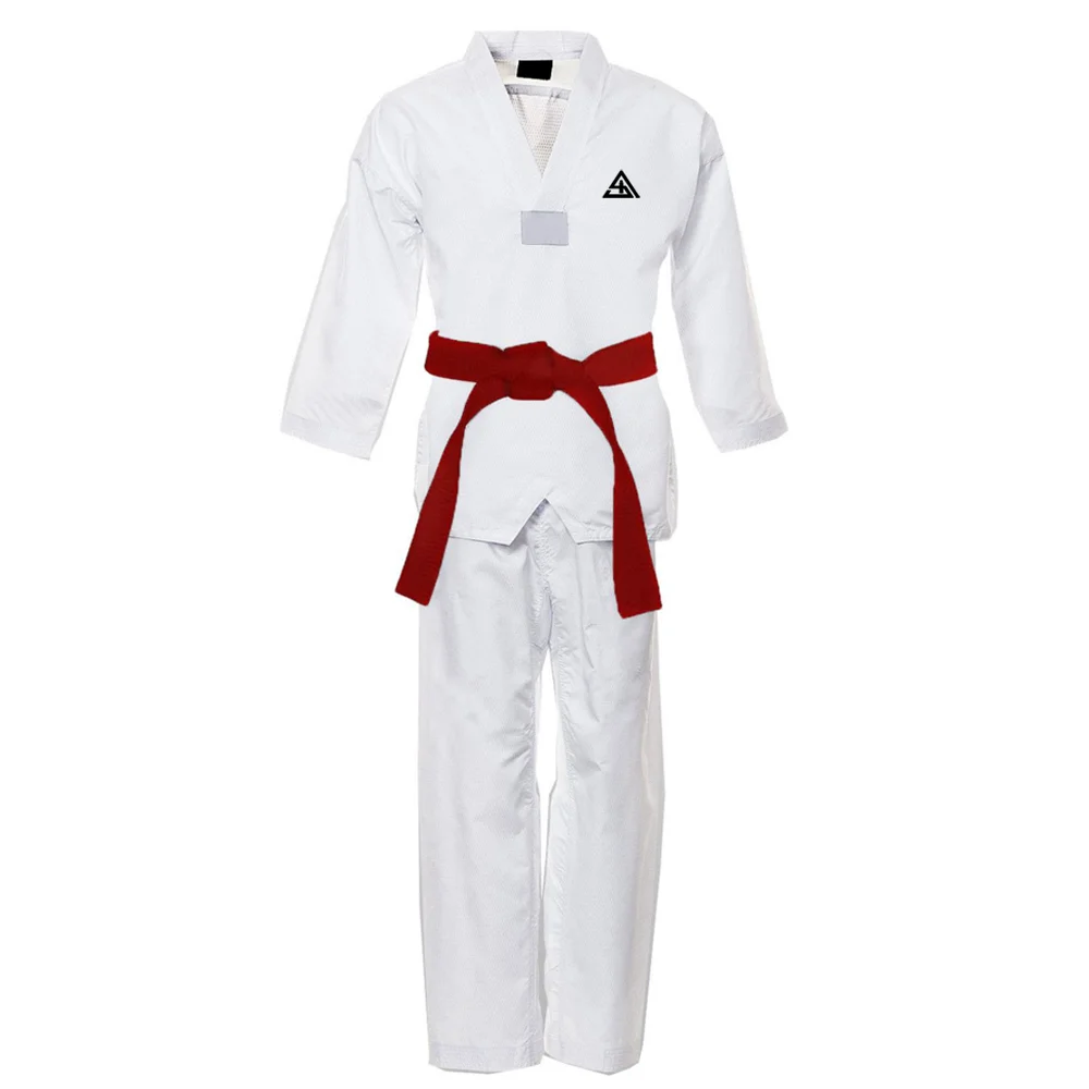 
Pakistan Made High Quality Fight Training Taekwondo Uniform Hot Sale Martial Arts Taekwondo Uniform In white color 
