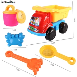Portable summer children beach moulds toy set playing water beach bucket digging sand shovel quality kid baby beach toy