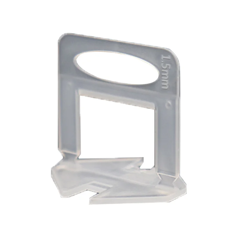 
1.5 mm Tile Leveling System High Quality Durable Tile Leveling Clip 