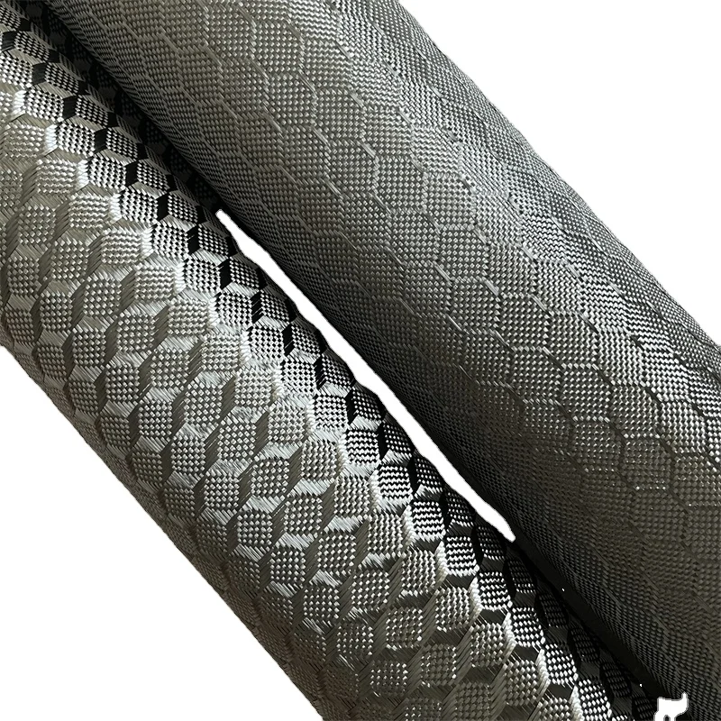 Hexagonal Carbon Fiber Fabric Football