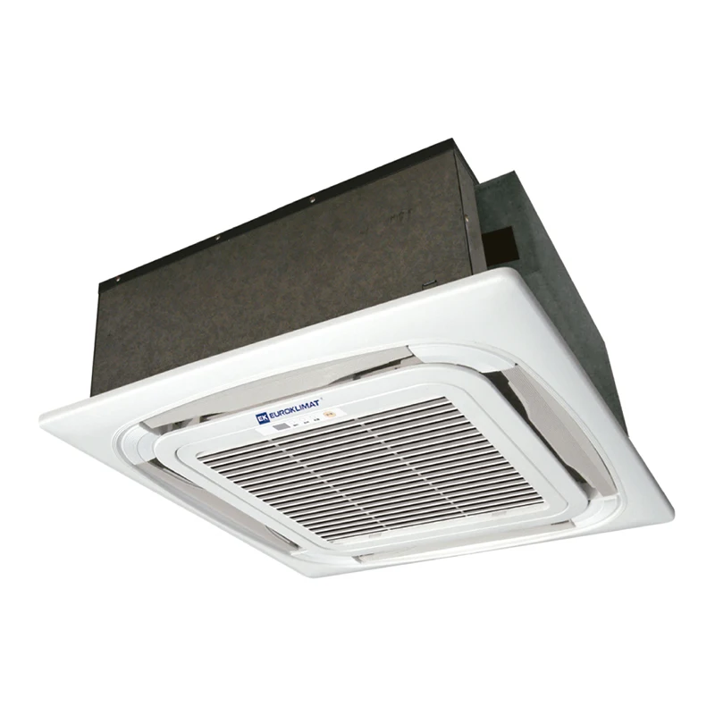 Industrial central air conditioner chilled water 4 way 2 pipes room cassette fan coil units