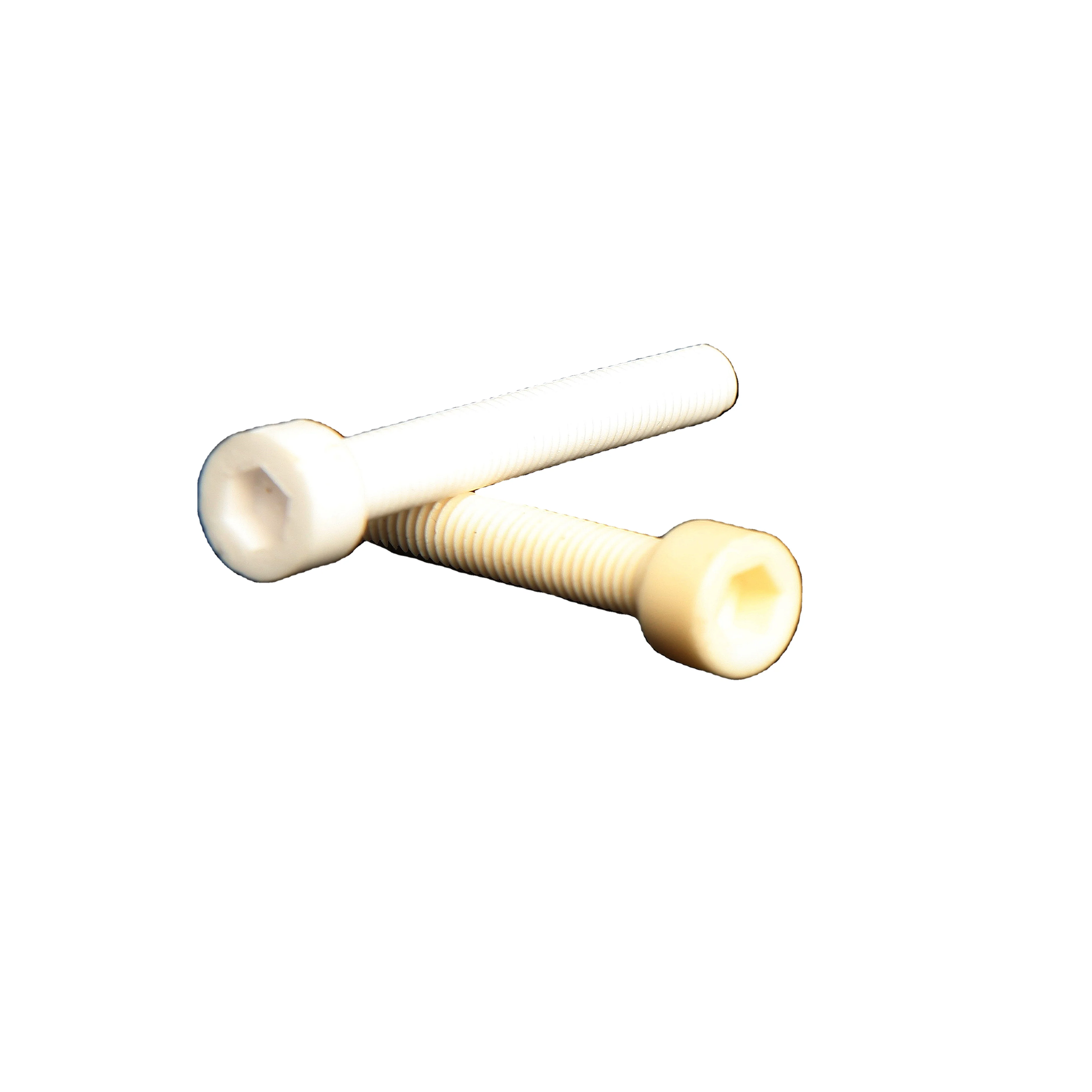 High Temperature Resistance 96% 99% Alumina Ceramics Screw-Like Ceramics Hot-Pressed Threaded Ceramics